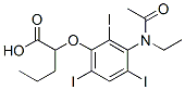 CAS 登录号：24340-18-9， 2-[3-(N-乙基乙酰氨基)-2,4,6-三碘苯氧基]戊酸