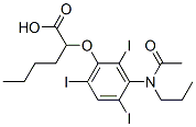 CAS 登录号：24340-21-4， 2-[[3-(N-丙基乙酰氨基)-2,4,6-三碘苯基]氧基]己酸