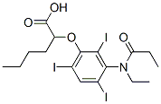 CAS#: 24340-28-1, 2-[[3-(N-Ethylpropanoylamino)-2,4,6-Triiodophenyl]Oxy]Hexanoic Acid