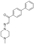 CAS#: 24342-47-0, alpha-[(4-Methyl-1-Piperazinyl)Imino]-4'-Phenylacetophenone