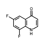 CAS#: 243448-16-0, 6,8-Difluoro-4(1H)-Quinolinone