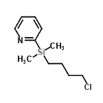 CAS#: 243468-43-1, 2-[(4-Chlorobutyl)(Dimethyl)Silyl]Pyridine