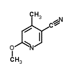 CAS#: 243469-66-1, 6-Methoxy-4-Methylnicotinonitrile