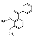 CAS#: 243640-28-0, (2,3-Dimethoxyphenyl)(4-Pyridinyl)Methanone