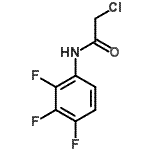 CAS 登录号：243644-03-3， 2-氯-N-(2,3,4-三氟苯基)乙酰胺