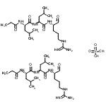 CAS 登录号：24365-46-6， N-丙酰基-L-亮氨酰-N-[(2S)-5-亚氨基甲酰胺基-1-氧代-2-戊基]-L-亮氨酰胺硫酸盐(2:1)