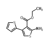 CAS#: 243669-48-9, Ethyl 5'-Amino-2,3'-Bithiophene-4'-Carboxylate