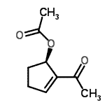 CAS 登录号：243672-15-3， (1R)-2-乙酰基-2-环戊烯-1-基乙酸酯