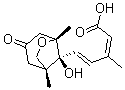 CAS#: 24394-14-7, (2Z,4E)-3-Methyl-5-[(1S)-1beta-Hydroxy-2,6-Dimethyl-6beta,2beta-(Epoxymethano)-4-Oxocyclohexane-1-Yl]-2,4-Pentadienoic Acid