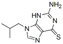 CAS 登录号：24397-96-4， 2-氨基-9-(2-甲基丙基)-3H-嘌呤-6-硫酮
