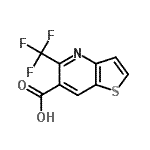 CAS#: 243977-22-2, 5-(Trifluoromethyl)Thieno[3,2-b]Pyridine-6-Carboxylic Acid