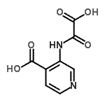 CAS#: 243989-97-1, 3-[(Carboxycarbonyl)Amino]Isonicotinic Acid