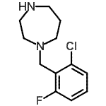 CAS#: 244022-69-3, 1-(2-Chloro-6-Fluorobenzyl)-1,4-Diazepane
