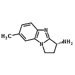 CAS 登录号：244151-94-8， (3R)-7-甲基-2,3-二氢-1H-吡咯并[1,2-a]苯并咪唑-3-胺