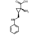 CAS#: 244233-43-0, (1R,2R)-1-Amino-2-(Anilinomethyl)Cyclopropanecarboxylic Acid