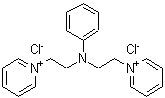 CAS 登录号：24447-83-4， 1,1'-[(苯基亚胺)二-2,1-乙二基]二吡啶鎓二氯化物