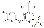 CAS#: 24478-13-5, 2-[(4-Chloro-3-Methylphenyl)Thio]-4,6-Bis(Trichloromethyl)-1,3,5-Triazine