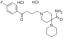 CAS#: 2448-68-2, 1'-[4-(4-Fluorophenyl)-4-Oxobutyl]-[1,4'-Bipiperidine]-4'-Carboxamide Hydrochloride (1:2)
