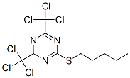 CAS#: 24481-70-7, 2-(Pentylthio)-4,6-Bis(Trichloromethyl)-1,3,5-Triazine