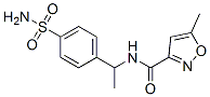 CAS#: 24488-95-7, N-[1-[4-(Aminosulphonyl)Phenyl]Ethyl]-5-Methylisoxazole-3-Carboxamide