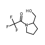 CAS 登录号：245051-65-4， 2,2,2-三氟-1-[2-(羟基甲基)-1-吡咯烷基]乙酮