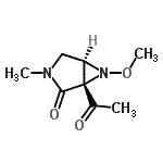 CAS#: 245071-66-3, (1R,5R)-1-Acetyl-6-Methoxy-3-Methyl-3,6-Diazabicyclo[3.1.0]Hexan-2-One