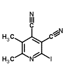 CAS#: 245079-27-0, 2-Iodo-5,6-Dimethyl-3,4-Pyridinedicarbonitrile