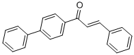 CAS 登录号：2453-44-3， (E)-3-苯基-1-(4-苯基苯基)丙-2-烯-1-酮