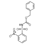 CAS 登录号：245365-64-4， 苄基[(2-硝基苯基)磺酰基]氨基甲酸酯