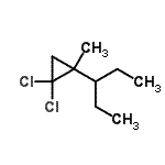CAS#: 24551-83-5, 1,1-Dichloro-2-Methyl-2-(3-Pentanyl)Cyclopropane