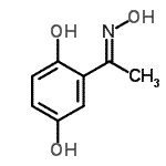 CAS#: 24558-42-7, 2-[(1E)-N-Hydroxyethanimidoyl]-1,4-Benzenediol