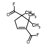 CAS#: 245655-52-1, 1,2,2-Trimethyl-3-Cyclopentene-1,3-Dicarbonyl Difluoride