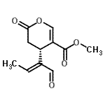 CAS#: 24582-91-0, Methyl (4S)-2-Oxo-4-[(2E)-1-Oxo-2-Buten-2-Yl]-3,4-Dihydro-2H-Pyran-5-Carboxylate