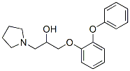 CAS 登录号:24588-98-5, 1-(2-苯氧基苯氧基)-3-(1-吡咯烷基)-2-丙醇