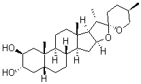 CAS#: 2460-96-0, (2beta,3alpha,5beta,25R)Spirostan-2,3-Diol