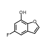 CAS#: 246029-02-7, 5-Fluoro-1-Benzofuran-7-Ol