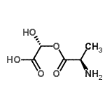 CAS#: 246043-49-2, (2R)-(D-Alanyloxy)(Hydroxy)Acetic Acid