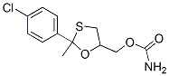 CAS#: 24606-93-7, 2-(4-Chlorophenyl)-2-Methyl-1,3-Oxathiolane-5-Methanol Carbamate