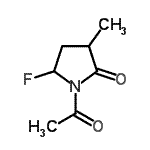 CAS#: 246181-65-7, 1-Acetyl-5-Fluoro-3-Methyl-2-Pyrrolidinone