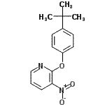CAS#: 246236-65-7, 2-[4-(2-Methyl-2-Propanyl)Phenoxy]-3-Nitropyridine