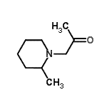CAS#: 24633-45-2, 1-(2-Methyl-1-Piperidinyl)Acetone