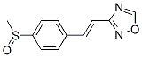 CAS#: 24664-13-9, 3-(4-Methylsulfinylstyryl)-1,2,4-Oxadiazole