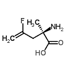 CAS 登录号：247122-88-9， (2R)-2-氨基-4-氟-2-甲基-4-戊烯酸