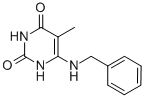 CAS#: 24722-42-7, 5-Methyl-6-[(Phenylmethyl)Amino]-2,4(1H,3H)-Pyrimidinedione