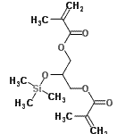 CAS#: 247244-66-2, 2-[(Trimethylsilyl)Oxy]-1,3-Propanediyl Bis(2-Methylacrylate)