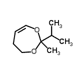 CAS#: 247256-87-7, 2-Isopropyl-2-Methyl-4,5-Dihydro-1,3-Dioxepine
