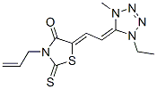 CAS#: 24738-19-0, 3-Allyl-5-[(1-Ethyl-1,4-Dihydro-4-Methyl-5H-Tetrazol-5-Ylidene)Ethylidene]-2-Thioxothiazolidin-4-One
