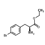 CAS#: 247566-38-7, Ethyl (2S)-2-Amino-3-(4-Bromophenyl)Propanoate