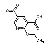 CAS#: 247582-60-1, 2-Ethoxy-5-Nitronicotinic Acid
