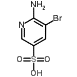 CAS 登录号：247582-62-3， 6-氨基-5-溴-3-吡啶鎓磺酸酯